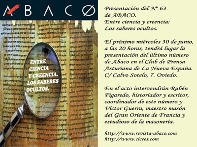 presentaci&oacute;n &Aacute;baco n&ordm; 63