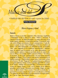 Rubén Figaredo - revista Música oral del Sur , nº 9, 2012